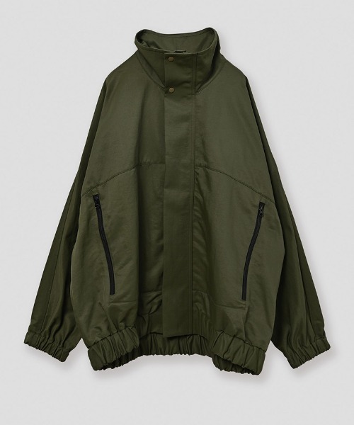 Kelen(ケレン)の「mj11581-HENRY STAND COLLAR SKI JACKET ハイネックジャケット(KLM26FJK1133)(ブルゾン・メンズ・パープル/カーキ/ブラック・38/42/40)」の2枚目の写真