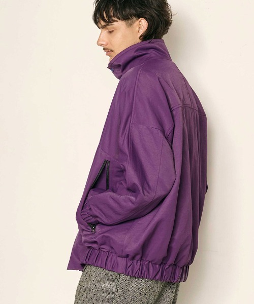 Kelen(ケレン)の「mj11581-HENRY STAND COLLAR SKI JACKET ハイネックジャケット(KLM26FJK1133)(ブルゾン・メンズ・パープル/カーキ/ブラック・38/42/40)」の7枚目の写真