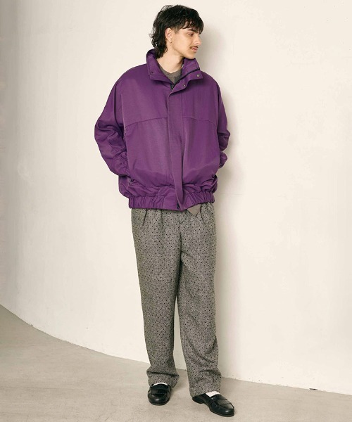 Kelen(ケレン)の「mj11581-HENRY STAND COLLAR SKI JACKET ハイネックジャケット(KLM26FJK1133)(ブルゾン・メンズ・パープル/カーキ/ブラック・38/42/40)」の9枚目の写真