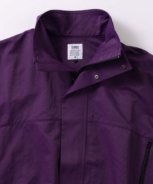Kelen(ケレン)の「mj11581-HENRY STAND COLLAR SKI JACKET ハイネックジャケット(KLM26FJK1133)(ブルゾン・メンズ・パープル/カーキ/ブラック・38/42/40)」の18枚目の写真