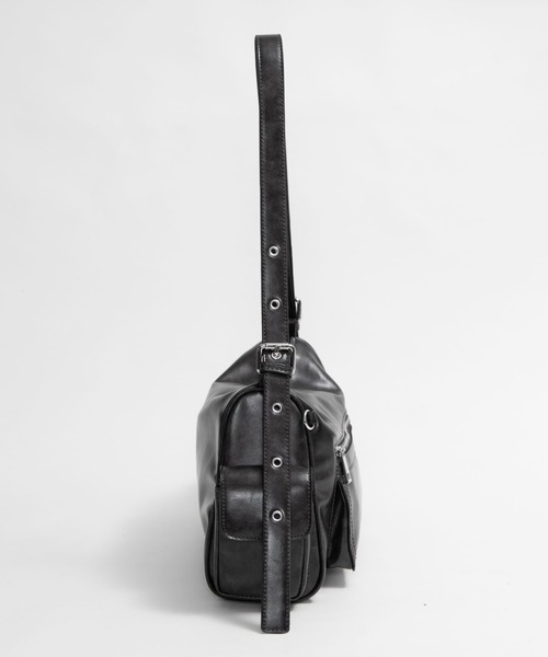 WEGO(ウィゴー)の「WEGO/フロントデザインポケットバッグ(ハンドバッグ・レディース・ブラウン系その他/ブラック系その他・FREE)」の16枚目の写真