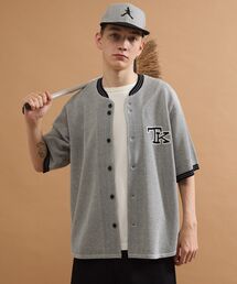 ベースボールシャツ」に該当するグレー/灰色系のファッション通販