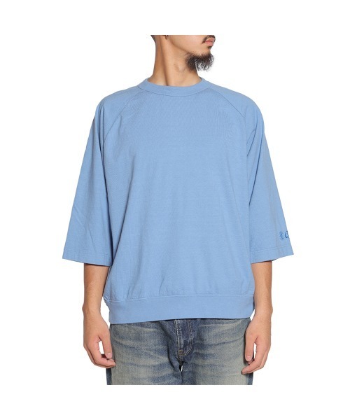 CALEE(キャリー)の「VINTAGE REPRODUCT 3/4 SLEEVES CS(Tシャツ/カットソー・メンズ・ブラック/ブルー/レッド/ホワイト・MEDIUM/LARGE/X-LARGE)」の3枚目の写真
