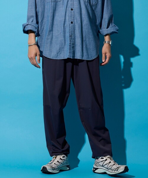 FREAK'S STORE（フリークスストア）の「SUPER ICE JOGGER PANTS/スーパーアイス ジョガーパンツ（その他パンツ・メンズ・ネイビー/ブラック/オリーブ/チャコールグレー/ベージュ・LARGE/MEDIUM/X-LARGE）」の14枚目の写真