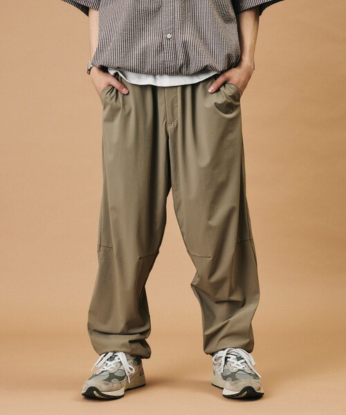 FREAK'S STORE（フリークスストア）の「SUPER ICE JOGGER PANTS/スーパーアイス ジョガーパンツ（その他パンツ・メンズ・ネイビー/ブラック/オリーブ/チャコールグレー/ベージュ・LARGE/MEDIUM/X-LARGE）」の6枚目の写真