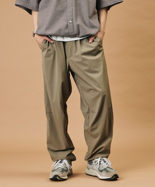 FREAK'S STORE（フリークスストア）の「SUPER ICE JOGGER PANTS/スーパーアイス ジョガーパンツ（その他パンツ・メンズ・ネイビー/ブラック/オリーブ/チャコールグレー/ベージュ・LARGE/MEDIUM/X-LARGE）」の7枚目の写真