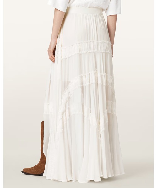 ALLSAINTS(オールセインツ)の「DORINA VOLUMINOUS MAXI SKIRT | DORINA ボリューム マキシ スカート(スカート・レディース・ホワイト系その他・6/8/10/4)」の5枚目の写真
