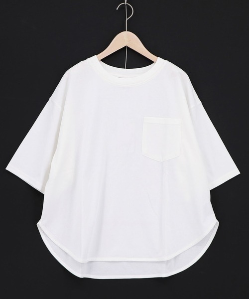 ScoLar(スカラー)の「ScoLar(スカラー) ブラックキャットマジック柄 接触冷感Tシャツ(Tシャツ/カットソー・レディース・ブラック/グリーン/ライトブルー/オフホワイト・MEDIUM)」の11枚目の写真