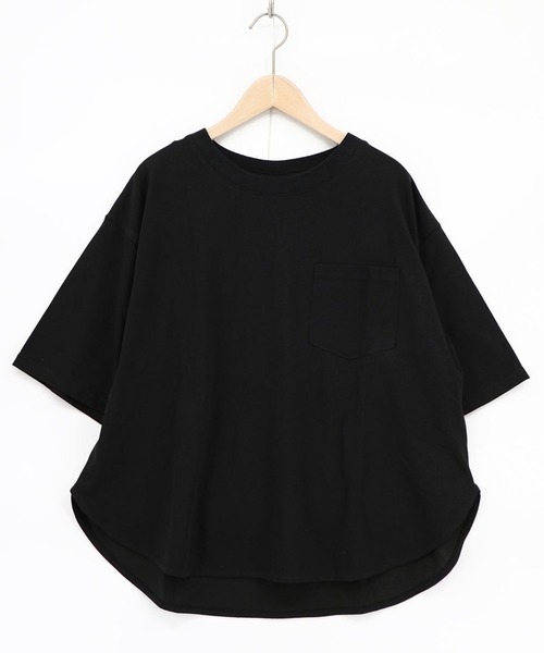 ScoLar(スカラー)の「ScoLar(スカラー) ブラックキャットマジック柄 接触冷感Tシャツ(Tシャツ/カットソー・レディース・ブラック/グリーン/ライトブルー/オフホワイト・MEDIUM)」の14枚目の写真