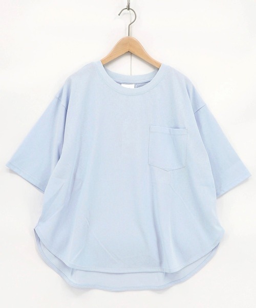 ScoLar(スカラー)の「ScoLar(スカラー) ブラックキャットマジック柄 接触冷感Tシャツ(Tシャツ/カットソー・レディース・ブラック/グリーン/ライトブルー/オフホワイト・MEDIUM)」の17枚目の写真