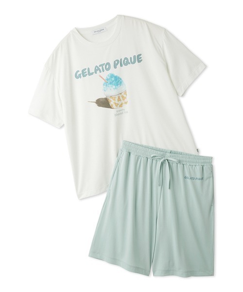 BAKUNE Dry Men's Short Sleeve T-Shirt（ルームウェア/パジャマ