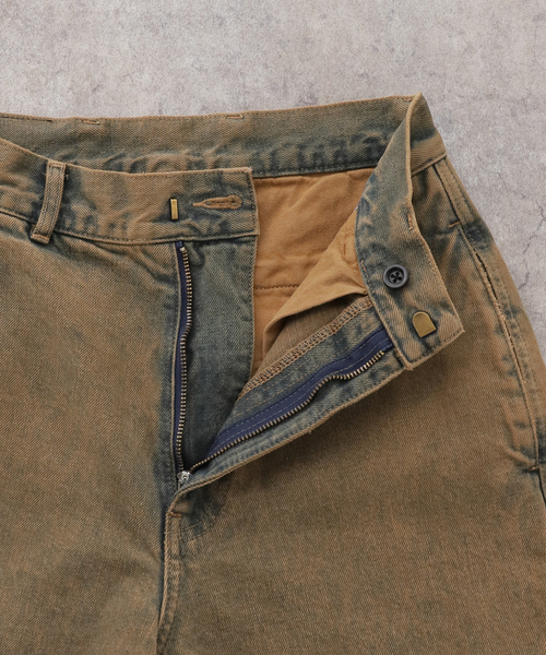 LIVINGTONE(リヴィントーン)の「LIVINGTONE DOLK (INDIGO SAND):デニムパンツ(デニムパンツ・レディース・ブラウン・MEDIUM/SMALL)」の8枚目の写真