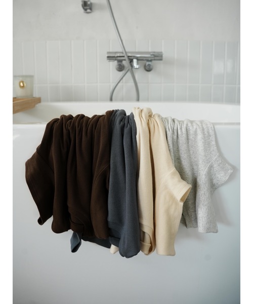 Katrin TOKYO(カトリーントーキョー)の「minimal rib tee(Tシャツ/カットソー・レディース・ダークブラウン/ヘザーグレー/ブルー系/イエロー系・FREE/XS)」の11枚目の写真