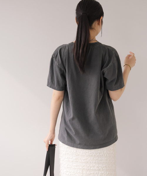 GOOD ROCK SPEED(グッドロックスピード)の「別注【GOOD ROCK SPEED】ROCK TEE(Tシャツ/カットソー・レディース・ブラック/ホワイト/ブラウン・FREE)」の4枚目の写真