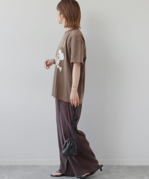 GOOD ROCK SPEED(グッドロックスピード)の「別注【GOOD ROCK SPEED】ROCK TEE(Tシャツ/カットソー・レディース・ブラック/ホワイト/ブラウン・FREE)」の12枚目の写真
