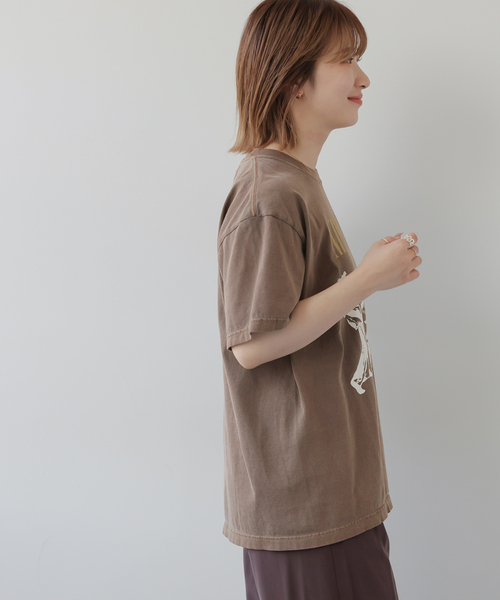 GOOD ROCK SPEED(グッドロックスピード)の「別注【GOOD ROCK SPEED】ROCK TEE(Tシャツ/カットソー・レディース・ブラック/ホワイト/ブラウン・FREE)」の15枚目の写真