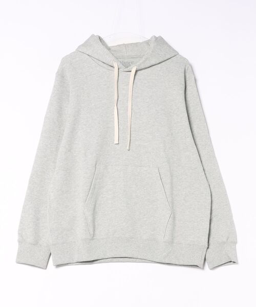 HANES(ヘインズ)の「Hanes/ヘインズ Hanes SWEATS MOKU フーディー(パーカー・メンズ・ヘザーグレー・XL/L/M)」の4枚目の写真