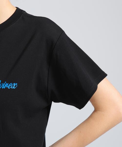 AVIREX(アヴィレックス)の「PINUP GIRL FOIL PRINT T-SHIRT(Tシャツ/カットソー・レディース・ブラック/ホワイト/その他・S/M)」の11枚目の写真