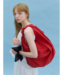 Large Tangle Twist Bag_Red