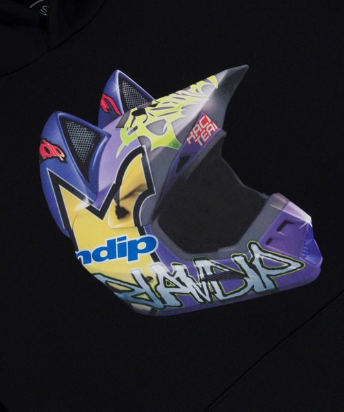 RIPNDIP(リップンディップ)の「FIRST PLACE HOODIE(パーカー・メンズ・ブラック・SMALL/MEDIUM/LARGE/X-LARGE)」の2枚目の写真