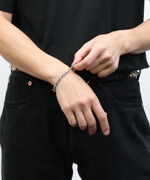 JAM HOME MADE（ジャムホームメイド）の「J BRACELET（ブレスレット・メンズ・シルバー系その他6/シルバー系その他5/シルバー系その他4/シルバー系その他3/シルバー系その他2/シルバー系その他・ONE SIZE）」の19枚目の写真