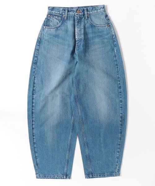 AUTHEN(オーセン)の「【AUTHEN】オーセン/ COCOON WIDE LEG(レディース)(デニムパンツ・レディース・インディゴブルー/グリーン系その他・27inch/25inch/23inch)」の2枚目の写真
