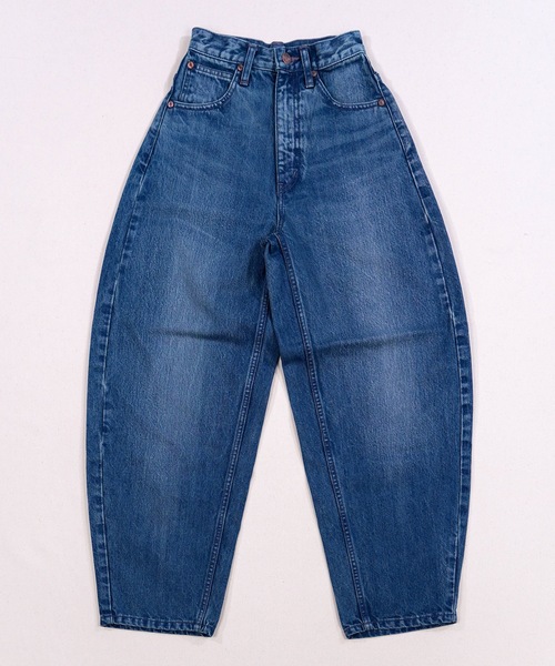 AUTHEN(オーセン)の「【AUTHEN】オーセン/ COCOON WIDE LEG(レディース)(デニムパンツ・レディース・インディゴブルー/グリーン系その他・27inch/25inch/23inch)」の4枚目の写真