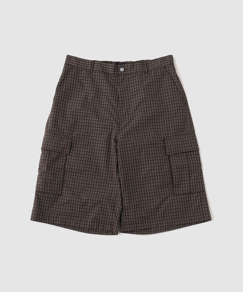 AFB(エーエフビー)の「AFB / エーエフビー WIDE CARGO SHORTS(その他パンツ・メンズ・ブラウン/グリーン・LARGE/MEDIUM)」の1枚目の写真