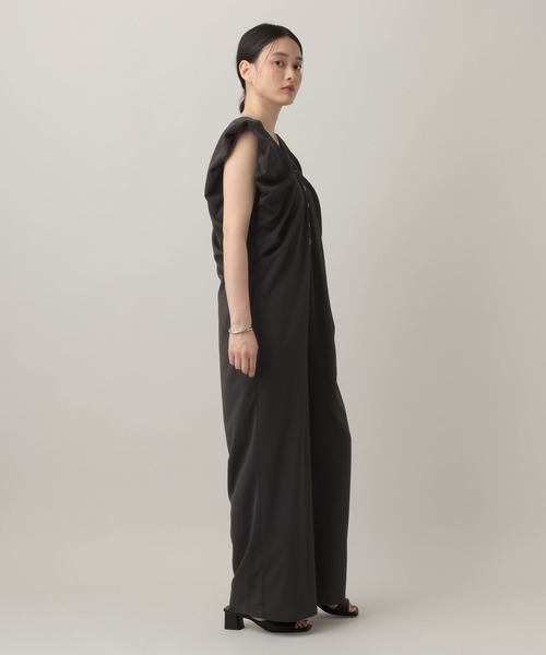 A part by（アパートバイ）の「【Sサイズ展開】バルーンソデサロペット（サロペット/オーバーオール・レディース・ブラック/ブラウン・SMALL/MEDIUM）」の16枚目の写真