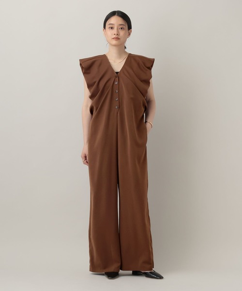 A part by（アパートバイ）の「【Sサイズ展開】バルーンソデサロペット（サロペット/オーバーオール・レディース・ブラック/ブラウン・SMALL/MEDIUM）」の22枚目の写真