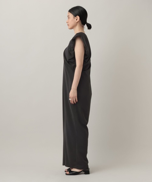 A part by（アパートバイ）の「【Sサイズ展開】バルーンソデサロペット（サロペット/オーバーオール・レディース・ブラック/ブラウン・SMALL/MEDIUM）」の6枚目の写真