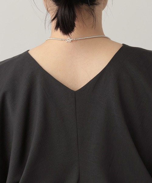 A part by（アパートバイ）の「【Sサイズ展開】バルーンソデサロペット（サロペット/オーバーオール・レディース・ブラック/ブラウン・SMALL/MEDIUM）」の12枚目の写真