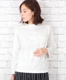 LEPSIM | カリフォルニアコットンポケットTシャツLS　712767(Tシャツ/カットソー)