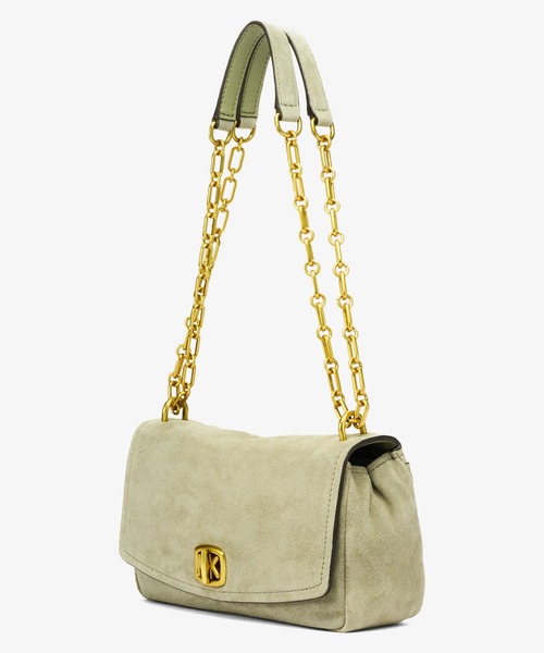 MICHAEL KORS(マイケルコース)の「SM TURNLOCK CNV CHN SHDR(ショルダーバッグ・レディース・グリーン系・FREE)」の4枚目の写真