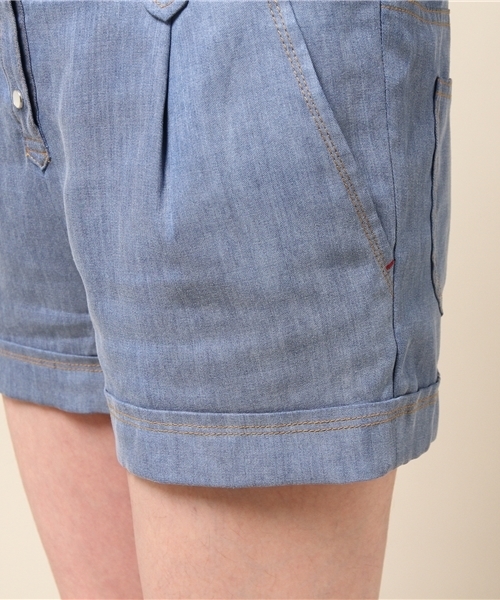 GUILD PRIME(ギルドプライム)の「☆2016S/S GirlsAwardにて山崎紘菜さん着用☆【GUILD PRIME】WOMENS テンセルデニムオールインワン(つなぎ/オールインワン・レディース・ブルー・34/36)」の8枚目の写真