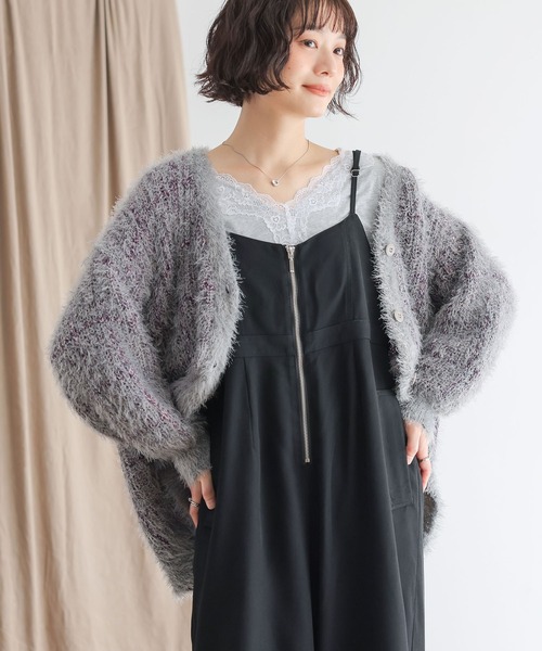 n'OrLABEL（ノアールレーベル）の「フロントジップサロペット（サロペット/オーバーオール・レディース・ブラック/モカ・1/2）」の16枚目の写真