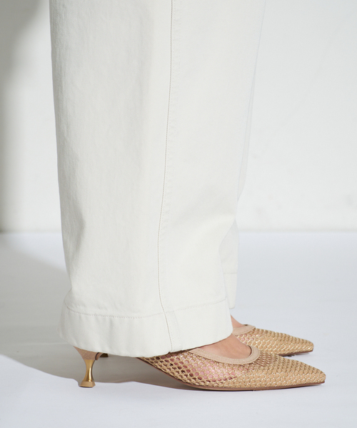 GRISE（グリーズ）の「《追加2/WEB+一部店舗限定》GRISE5cmポインテッドメッシュスリングバック（パンプス・レディース・ブラウン/ブラック・22cm/22.5cm/23.5cm/23cm/24cm/24.5cm/25cm）」の6枚目の写真
