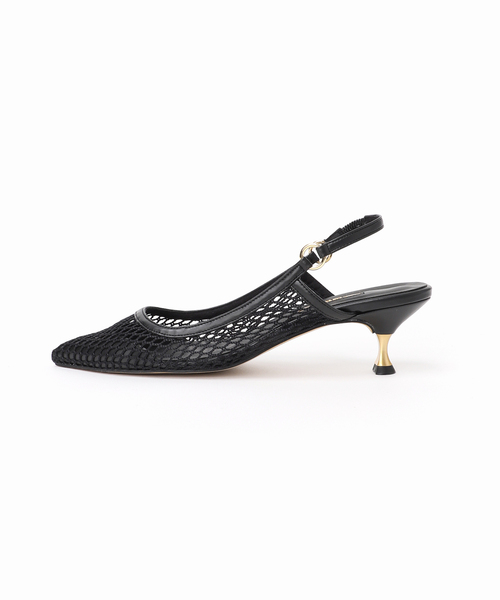 GRISE（グリーズ）の「《追加2/WEB+一部店舗限定》GRISE5cmポインテッドメッシュスリングバック（パンプス・レディース・ブラウン/ブラック・22cm/22.5cm/23.5cm/23cm/24cm/24.5cm/25cm）」の7枚目の写真