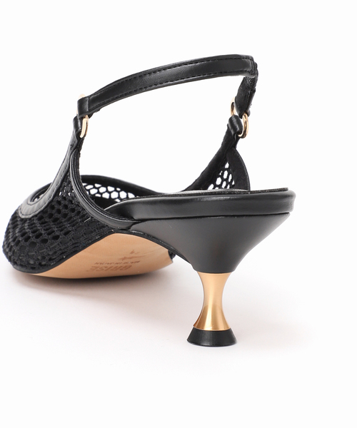 GRISE（グリーズ）の「《追加2/WEB+一部店舗限定》GRISE5cmポインテッドメッシュスリングバック（パンプス・レディース・ブラウン/ブラック・22cm/22.5cm/23.5cm/23cm/24cm/24.5cm/25cm）」の10枚目の写真