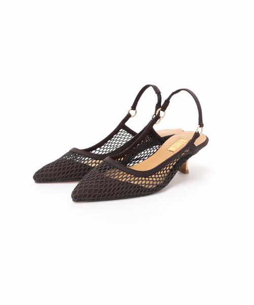 GRISE（グリーズ）の「《追加2/WEB+一部店舗限定》GRISE5cmポインテッドメッシュスリングバック（パンプス・レディース・ブラウン/ブラック・22cm/22.5cm/23.5cm/23cm/24cm/24.5cm/25cm）」の17枚目の写真