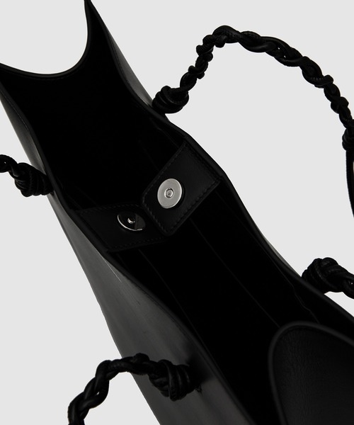 JIL SANDER(ジルサンダー)の「TANGLE SHOPPING NS(トートバッグ・メンズ・ブラック・UNI)」の5枚目の写真