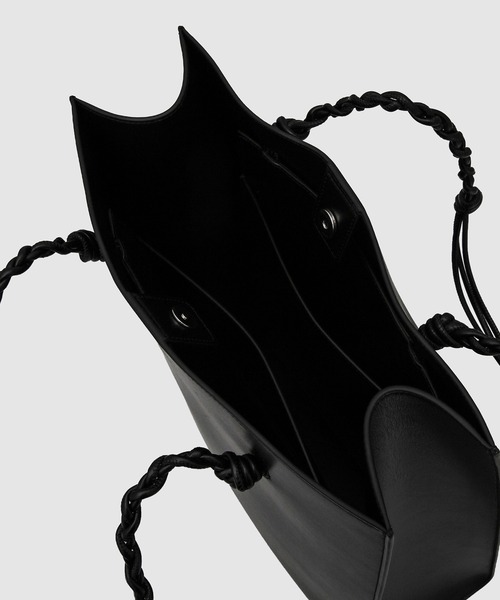 JIL SANDER(ジルサンダー)の「TANGLE SHOPPING NS(トートバッグ・メンズ・ブラック・UNI)」の6枚目の写真
