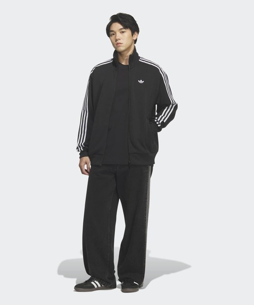 adidas(アディダス)の「FBニット トラックトップ / ジャージ / トラックジャケット / アディダスオリジナルス adidas Originals(ジャージ・メンズ・ブラック・XX-LARGE/X-SMALL/X-LARGE/SMALL/XX-SMALL/3XL/LARGE/MEDIUM)」の10枚目の写真
