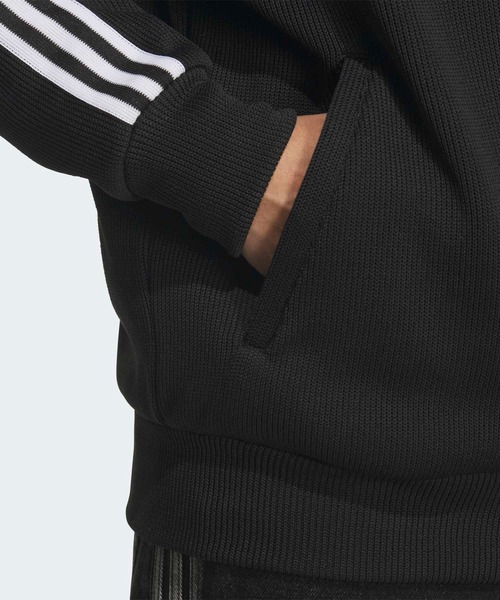 adidas(アディダス)の「FBニット トラックトップ / ジャージ / トラックジャケット / アディダスオリジナルス adidas Originals(ジャージ・メンズ・ブラック・XX-LARGE/X-SMALL/X-LARGE/SMALL/XX-SMALL/3XL/LARGE/MEDIUM)」の9枚目の写真