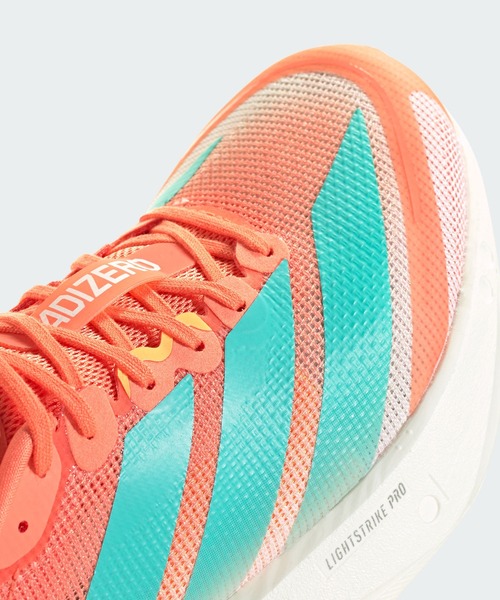 adidas(アディダス)の「アディゼロ ボストン 13 / Adizero Boston 13 / ランニングシューズ / アディダス adidas(スニーカー・レディース・オレンジ・22.0cm/22.5cm/23.0cm/23.5cm/24.0cm/24.5cm/25.0cm/25.5cm)」の8枚目の写真