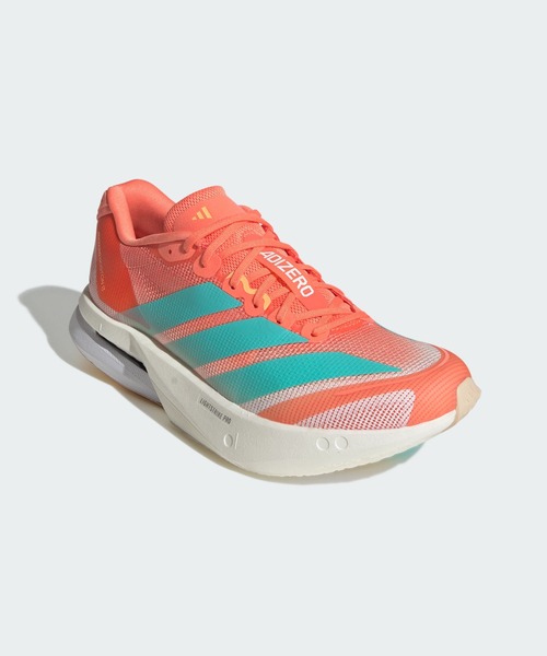 adidas(アディダス)の「アディゼロ ボストン 13 / Adizero Boston 13 / ランニングシューズ / アディダス adidas(スニーカー・レディース・オレンジ・22.0cm/22.5cm/23.0cm/23.5cm/24.0cm/24.5cm/25.0cm/25.5cm)」の2枚目の写真