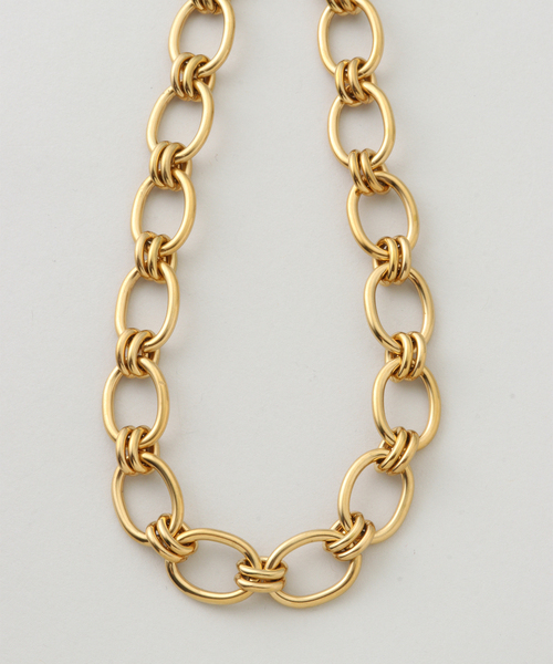 MERAKI(メラキ)の「MERAKI/メラキ TWIST FLOW NECKLACE ネックレス(ネックレス・レディース・ゴールド・FREE)」の3枚目の写真