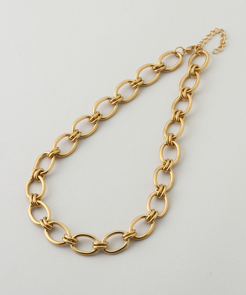 MERAKI(メラキ)の「MERAKI/メラキ TWIST FLOW NECKLACE ネックレス(ネックレス・レディース・ゴールド・FREE)」の4枚目の写真