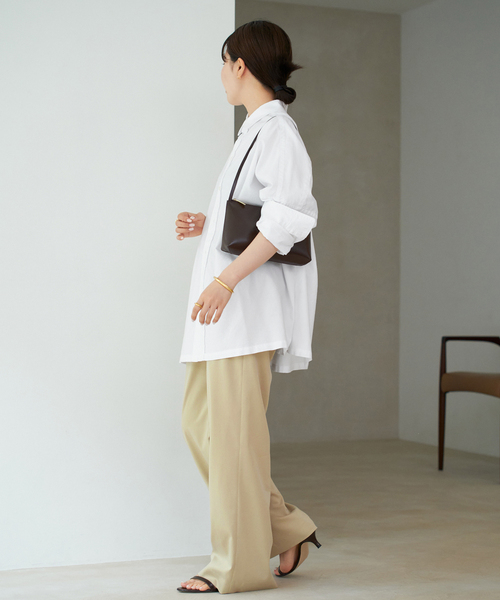 plage(プラージュ)の「《追加》Light OX Poncho シャツ 5(シャツ/ブラウス・レディース・ホワイト・FREE)」の15枚目の写真
