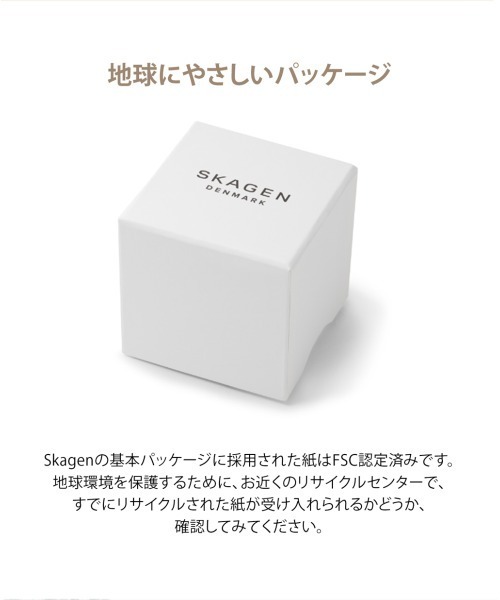 SKAGEN（スカーゲン）の「スカーゲン 腕時計 レディース アナログ ステンレス SKW3181（アナログ腕時計・レディース・ゴールド・FREE）」の12枚目の写真